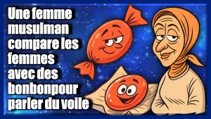 Des bonbons pour expliquer le voile : une comparaison choc !