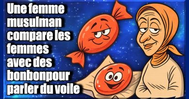 Des bonbons pour expliquer le voile : une comparaison choc !
