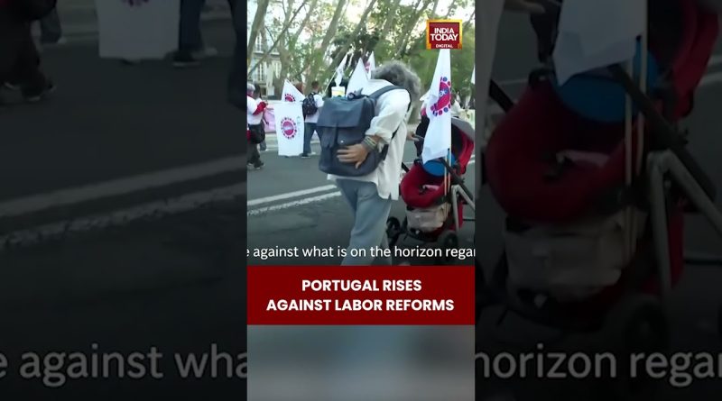 Des dizaines de milliers manifestent au Portugal contre la réforme du travail.