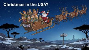 Des réfugiés sud-africains vers l'Amérique pour Noël ? 🎄✈️
