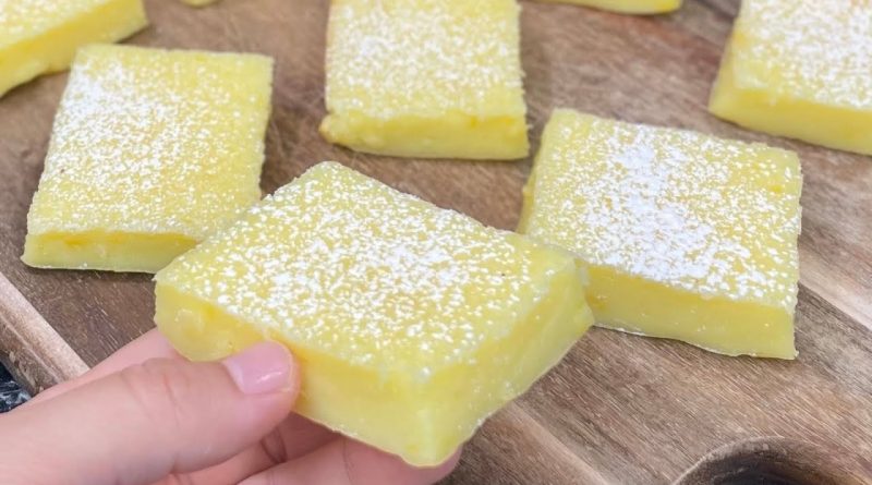 Dessert léger aux 2 citrons : sans beurre ni farine 🍮🍋