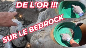 Détecter l'or près du bedrock : argile orange et hématites