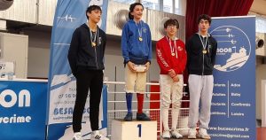 Deux jeunes tireurs du Besançon Racing club escrime se distinguent
