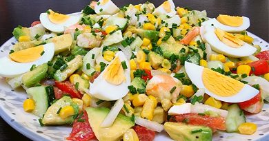 Deux salades composées : gourmandes et rafraîchissantes