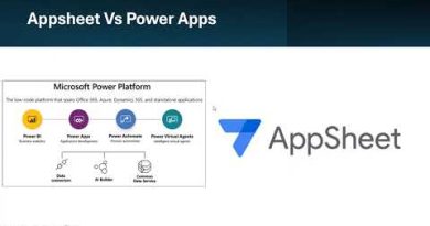 Développement d'applications low-code : Power Apps et Appsheet 1
