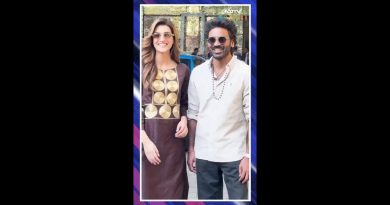 Dhanush et Kriti Sanon enflamment l'aéroport avec 'Tere Ishq Mein'