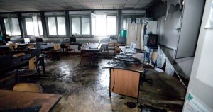 Dijon. Incendie d'un collège : les cours reprendront à distance, plusieurs mois de travaux nécessaires