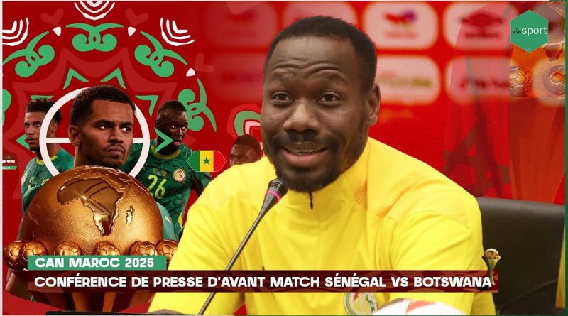 🔴 EN DIRECT : Conférence de Presse Sénégal vs Botswana #CAN2025