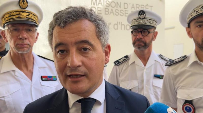 [EN VIDÉO] Gérald Darmanin visite la nouvelle prison de Basse-Terre, déjà surpeuplée à 158%