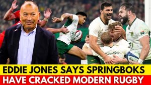 Eddie Jones : Les Springboks largement en avance !