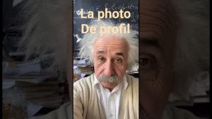 Einstein : La photo de profil qui fait sourire