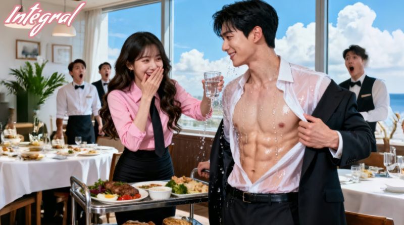 Elle éclabousse le PDG pour dévoiler ses abdos, il craque !