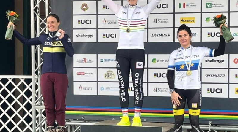 Elodie Touffet, championne du monde de cyclo-cross en Italie, représente la Vendée.