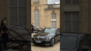 Emmanuel Macron accueille le Prince Rahim Aga Khan V à l'Élysée