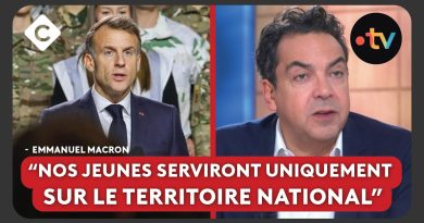 Emmanuel Macron présente un service national militaire et volontaire