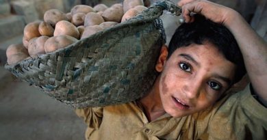 Enfants en lutte pour leur survie à travers le monde