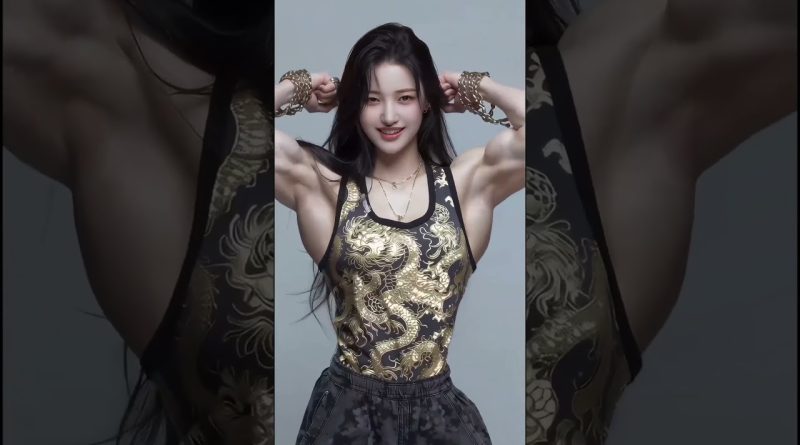 Entraînement de Gym d'une Fille Chinoise : Inspiration Fitness