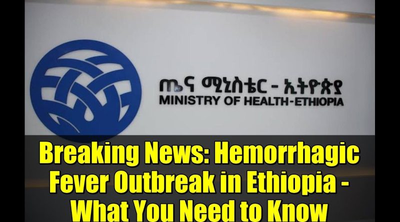 Épidémie de fièvre hémorragique en Éthiopie : infos essentielles