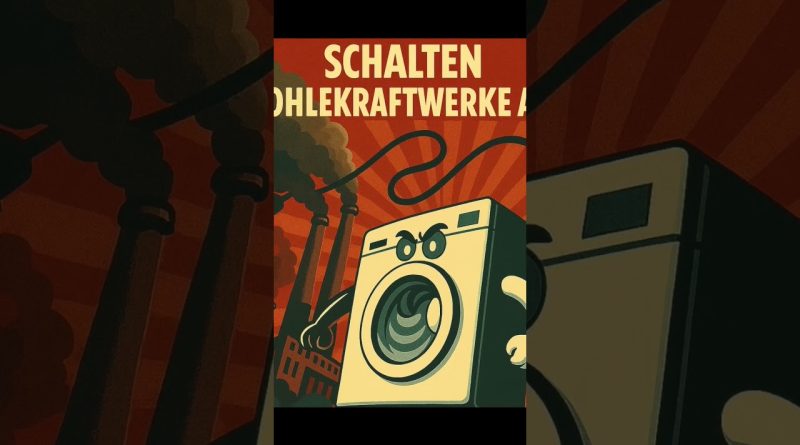 Éteindre les centrales à charbon avec des machines à laver ?