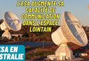 Expansion du réseau d'antennes de l'ESA pour l'espace lointain