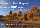 Explorez le kayak, canoë ou SUP dans les Sierra Nevada