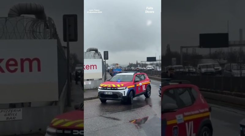 Explosion chimique à Seveso près de Lyon : A7 fermée