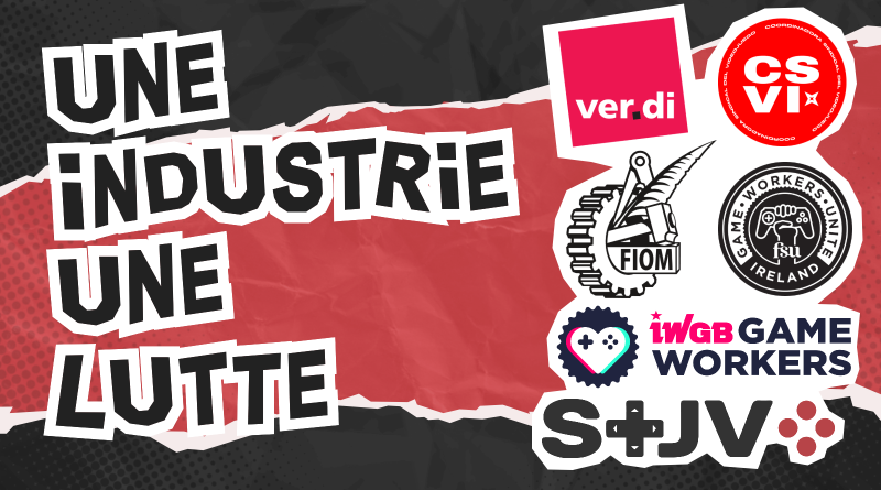 Une lutte collective : les syndicats du jeu vidéo s'unissent en Europe de l'Ouest – STJV