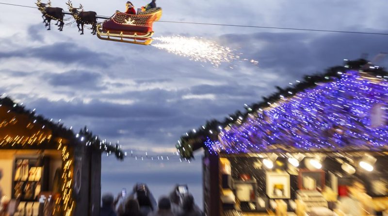 Fêtes de fin d'année: le marché de Riviera Noël a accueilli 652'000 visiteurs | RTS