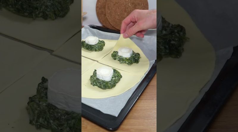 Feuilletés épinards et chèvre : la recette incontournable !