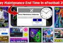 Fin de maintenance aujourd'hui dans eFootball 2026 Mobile