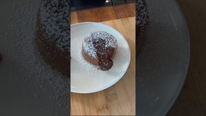 Fondant au chocolat facile à préparer à l'airfryer