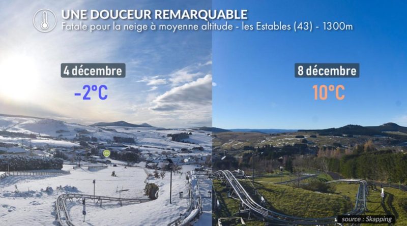 Fonte rapide du manteau neigeux : enjeux pour les montagnes - Actualités La Chaîne Météo