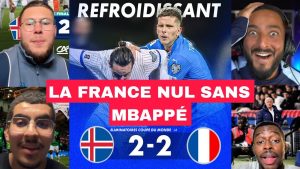 đš France et Islande : Match nul (2-2), qualification CDM 2026 en suspens đ±