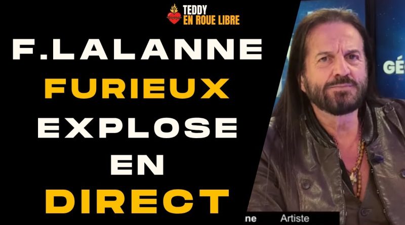 Francis Lalanne en colère : sa réaction explosive en direct