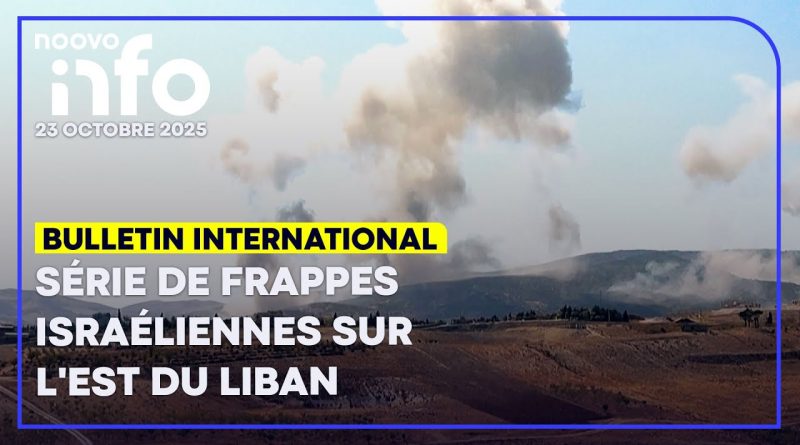 Frappes israéliennes contre le Hezbollah pro-iranien au Liban