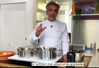 Fregola au Vermentino et Granseola par Antonello Cabras