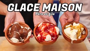 GLACE SANS SORBETIÈRE : Recette facile à réaliser à deux