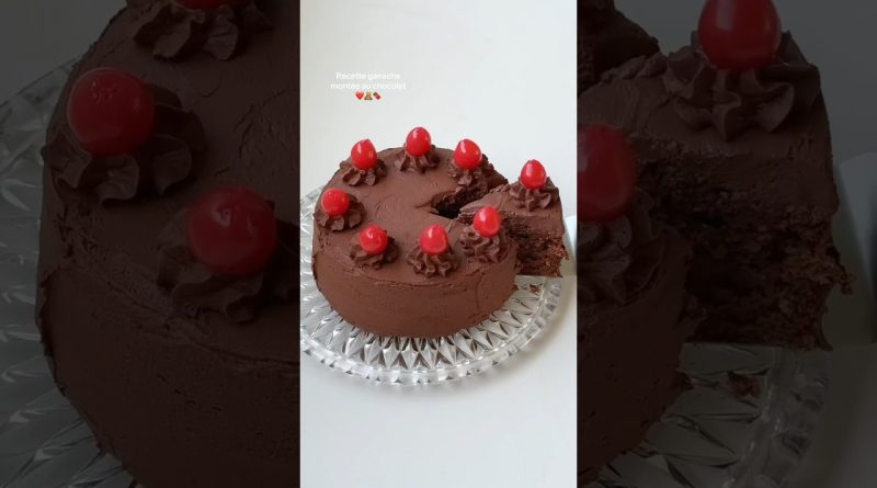 Ganache au chocolat : la recette facile pour vos gâteaux