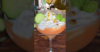 Gaspacho de tomates avec chantilly de burrata