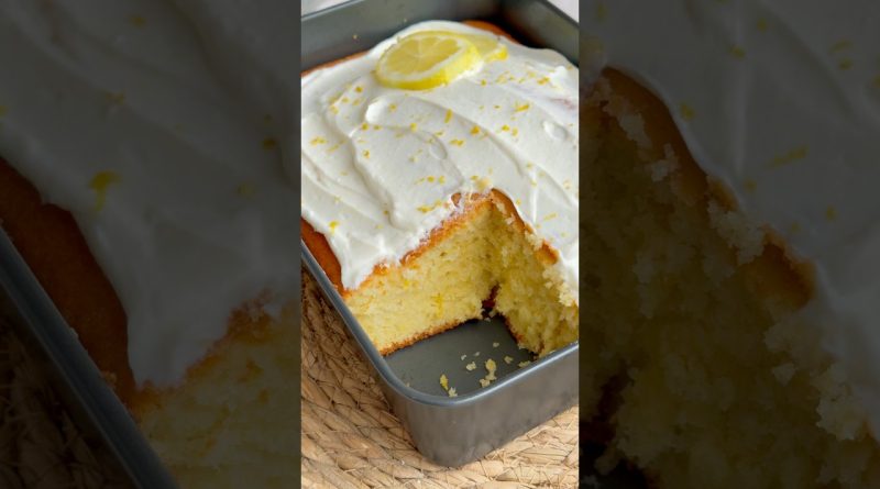 Gâteau Moelleux au Citron : Recette Facile et Délicieuse