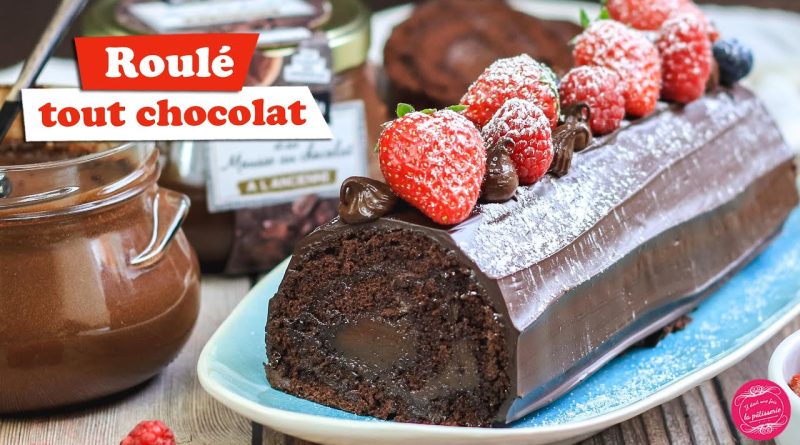 Gâteau Roulé Chocolat Rapide et Délicieux