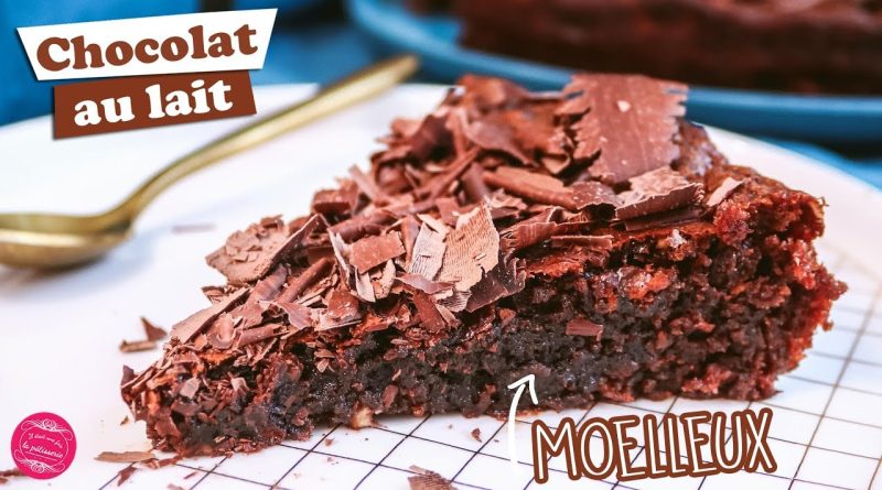 Gâteau au chocolat au lait : parfait pour vos blancs d'œufs !