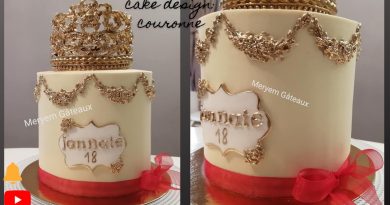 Gâteau couronne : ganache lisse et parfaite