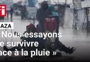 Gaza inondée : « Nous luttons pour survivre à la tempête Byron »