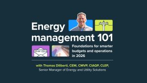 Gestion de l'énergie : bases pour des budgets et opérations efficaces en 2026