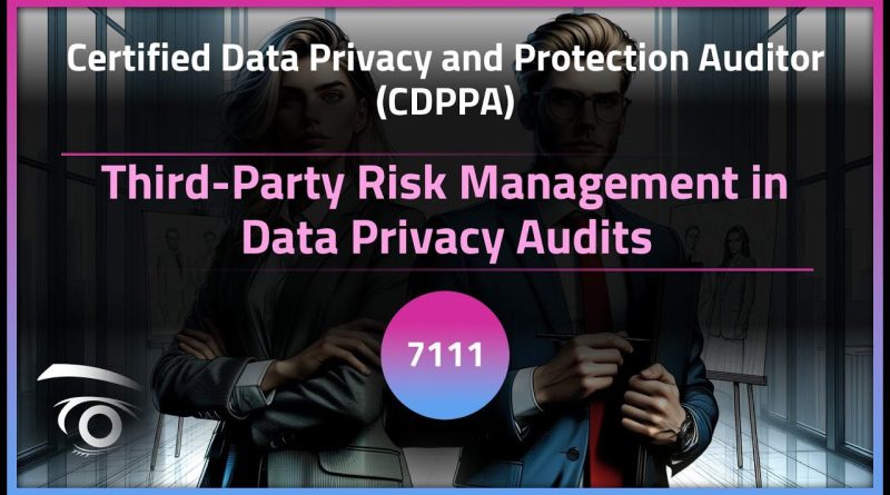 Gestion des risques tiers dans les audits de confidentialité des données