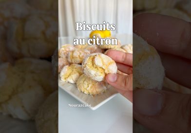 Ghriba au citron : la recette marocaine qui fait fondre les réseaux ! Ghriba au citron : biscuits faciles pour Ramadan