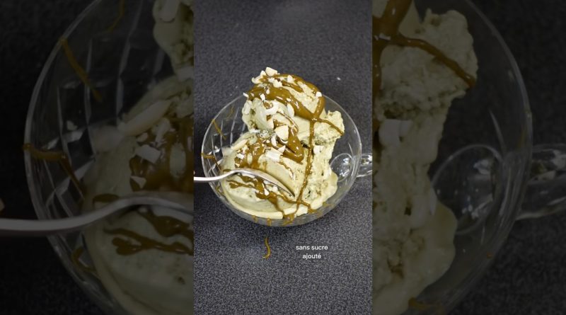 Glace à la pistache maison sans sorbetière : irrésistible ! 🤤💚