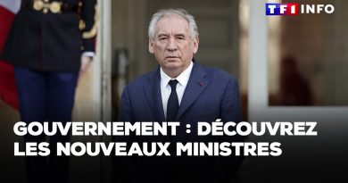 Gouvernement Bayrou : les nouveaux ministres révélés