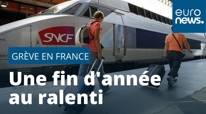 Grève en France : une fin d'année marquée par le ralentissement